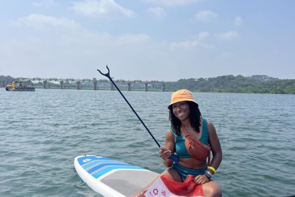 CRA FY2025 Lake Austin Cleanup_paddleboard