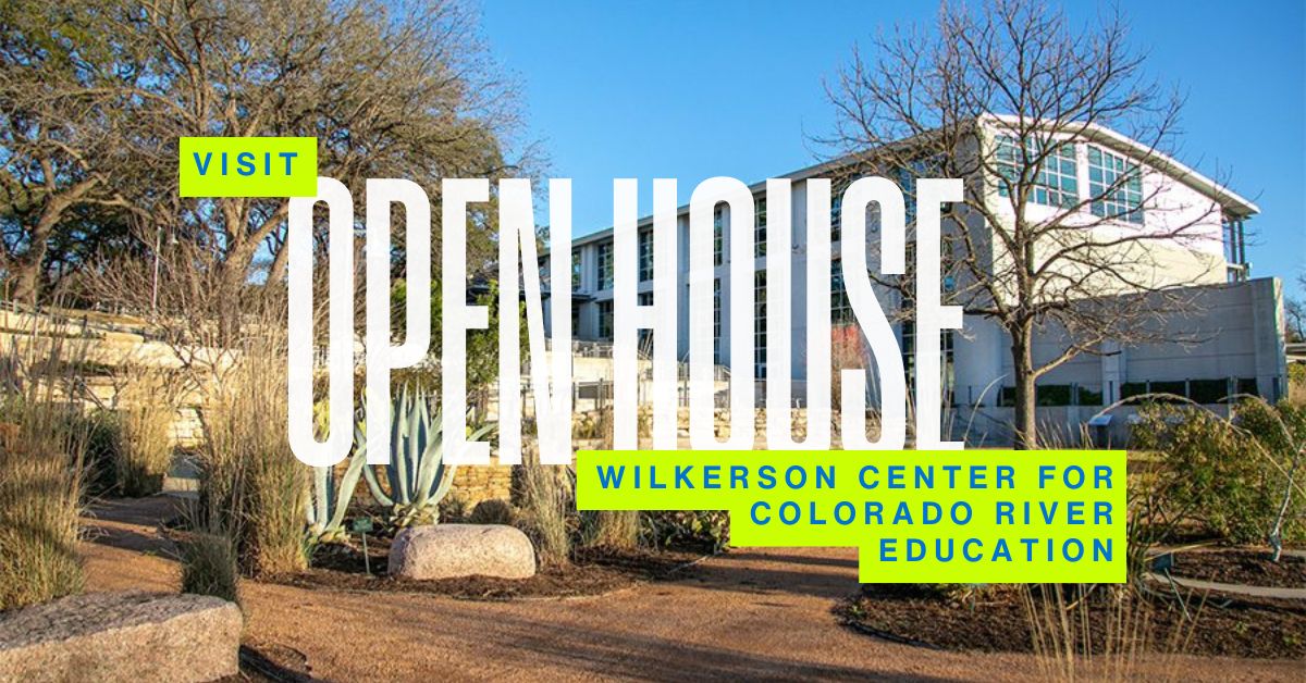 Wilkerson Center for Colorado River Education building surrounded by native landscaping