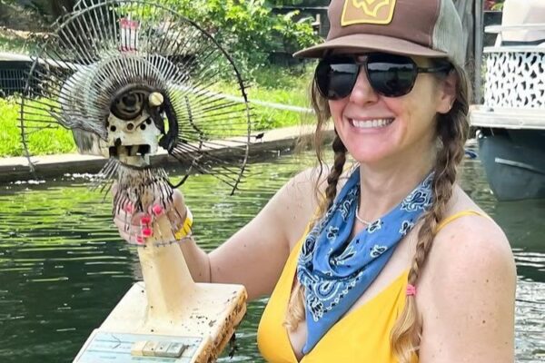 Lake Austin Cleanup - unusual object